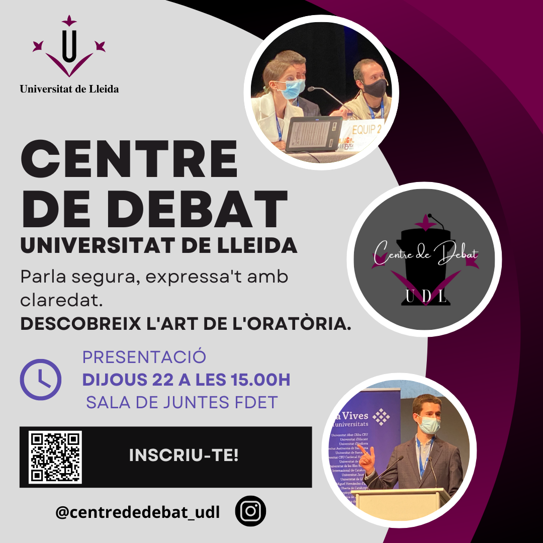Centre de debat Universitat de Lleida